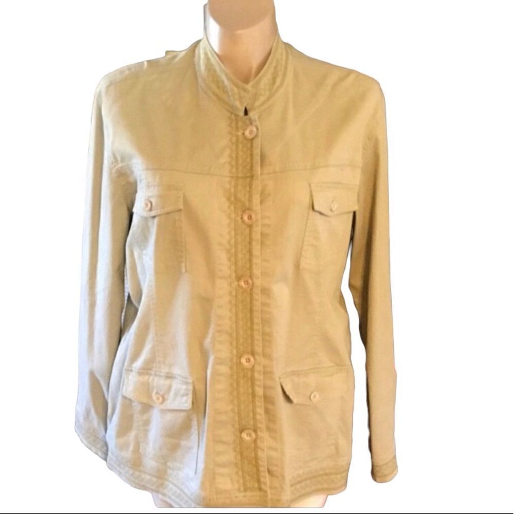 Natural Reflections NWOT 2X Jacket Pale Green